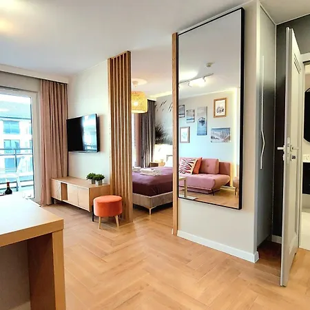 Lägenhet Apartament Zlote Piaski Jantaru By Triapart Jantar